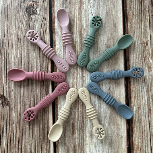 Silicone Baby Training Cutlery