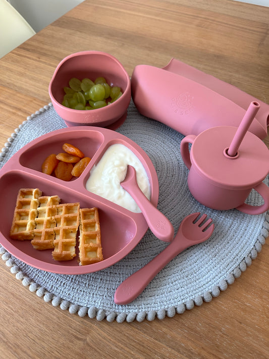 7 piece Silicone Feeding Set