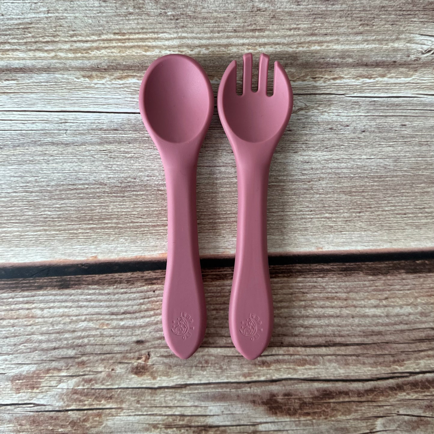 Silicone Fork and Spoon Set